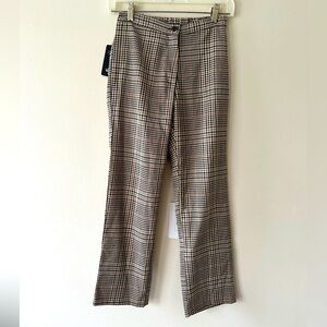 Valfre Check Print Elastic Waist Pants Size Small NWT